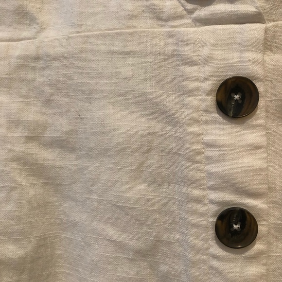 Adorable White Linen Dress🤍🤍 - Picture 4 of 7